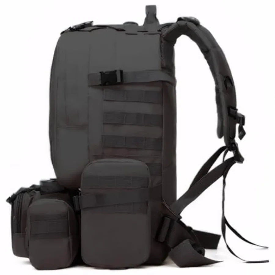 Military Tactical Backpack for Men 60L Waterproof Bug Out Bag Survival Rucksack Go Bag Emergency Molle System Army 3 Day Assaul