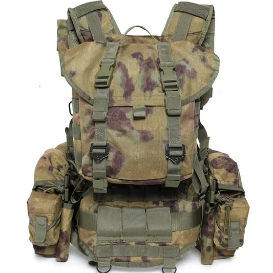 Cosplay Set Russian SMERSH M1 Tactical Vest Chest Rig AT Green/FG Set Assembled
