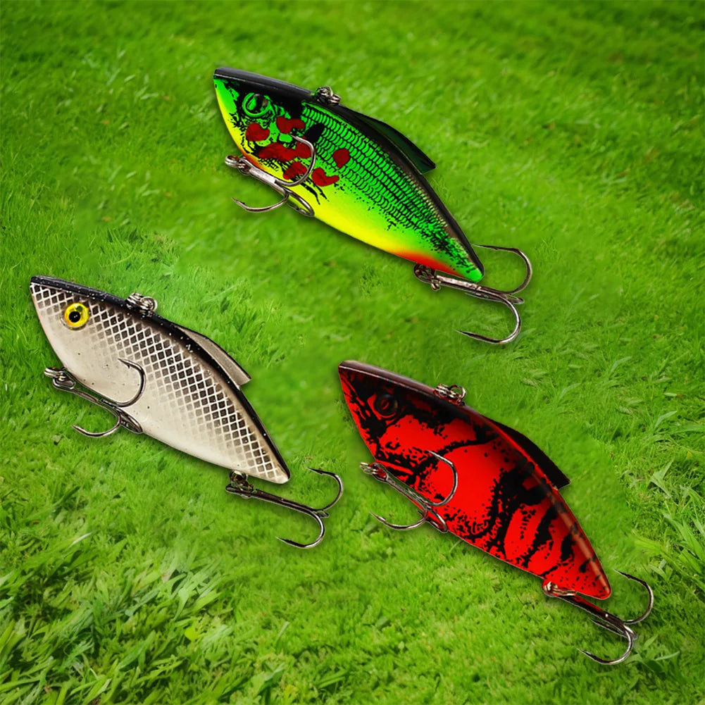 Fishing Lure 6.5cm 11.4g Artificial Hard Bait with Hooks Fishing Bait Plastic Wobblers Fishing Accessories