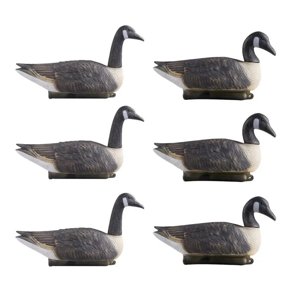 Realistic Outdoor Goose Floaters Decoy Set 6 Pack for  and Wildlife Decoration