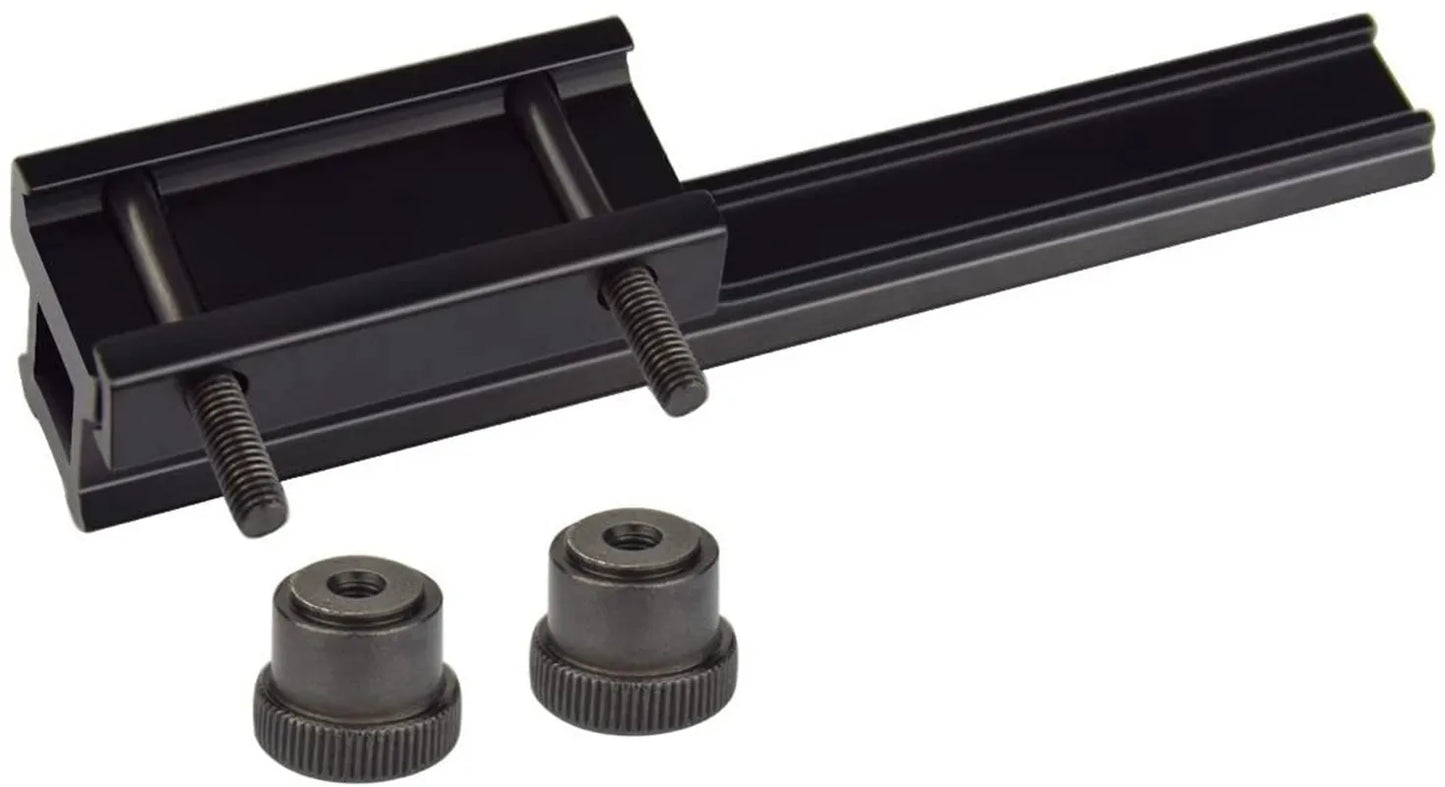 1' Extended Riser Scope Mount High Profile Aluminum Picatinny Riser 14 Slot