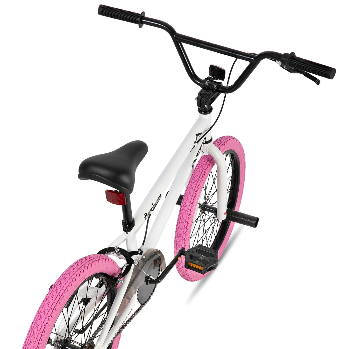 JOYSTAR Brockway Freestyle Kids BMX Bike 20" 24" Unisex Beginner Bicycles with 2 Pegs Multiple Colors for 6-12 Years Old