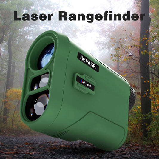 REVASRI 1000M Multi-Function Hunting Rangefinder with Speed and Scan Golf Slope Compensation Mode,  for Hunting and Shooting