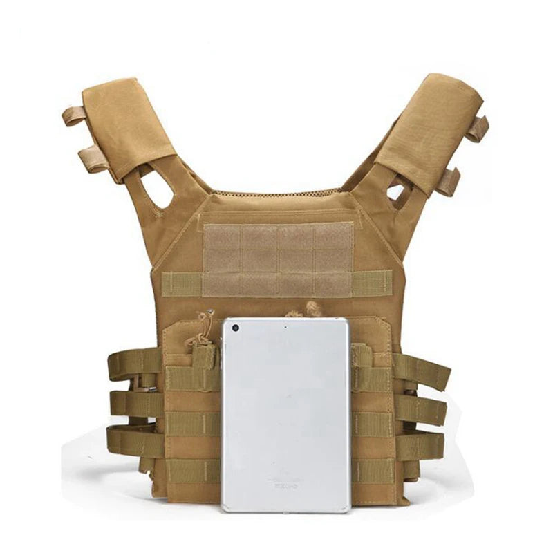 Nylon Tactical Vest Body Armor Hunting Carrier Airsoft Accessory Combat MOLLE Camo Cosplay  Army Vest CS Game Jungle Equipment