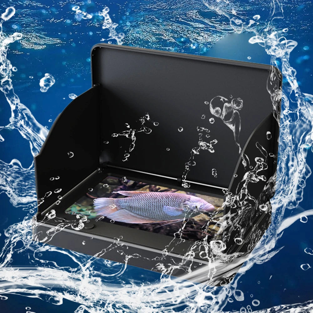 Underwater Fishing Camera 4.3 Inch IPS Monitor Fish Finder Night Vision Waterproof 15/20/30m Cable for Ice Boat and Lake Fishing