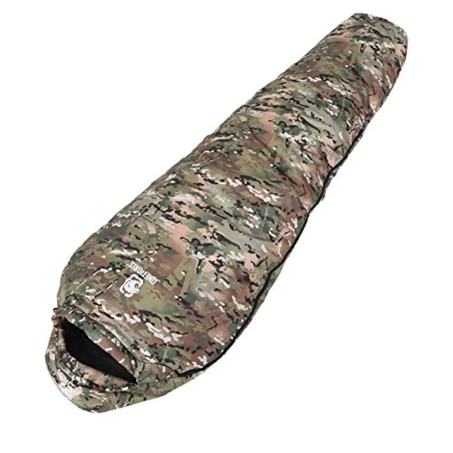 Light Patrol 4 Season Mummy Sleeping Bag 32°F Cold Weather Camping Bags for Camping Hiking Backpacking Survival Gear