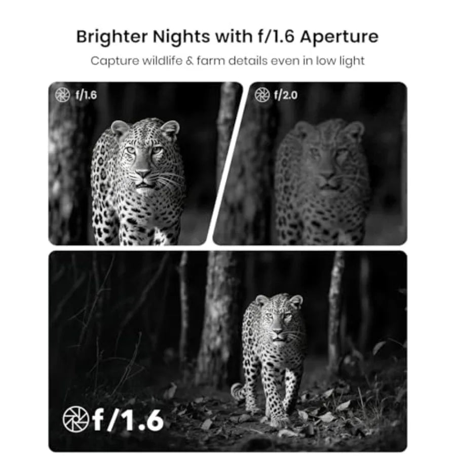 Game wildlife monitoring trail camera: solar-powered, 4K UHD, 64MP, 0.1s activation, IP66 waterproof, black, no monthly fee, ap