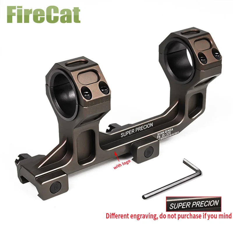 US Warehouse Tactical GEISSE Rifle Scope Mount Rings Optical Sight Rifle Scope Cantilever 25.4mm/30mm AR15 Bracket for 20mm Rail