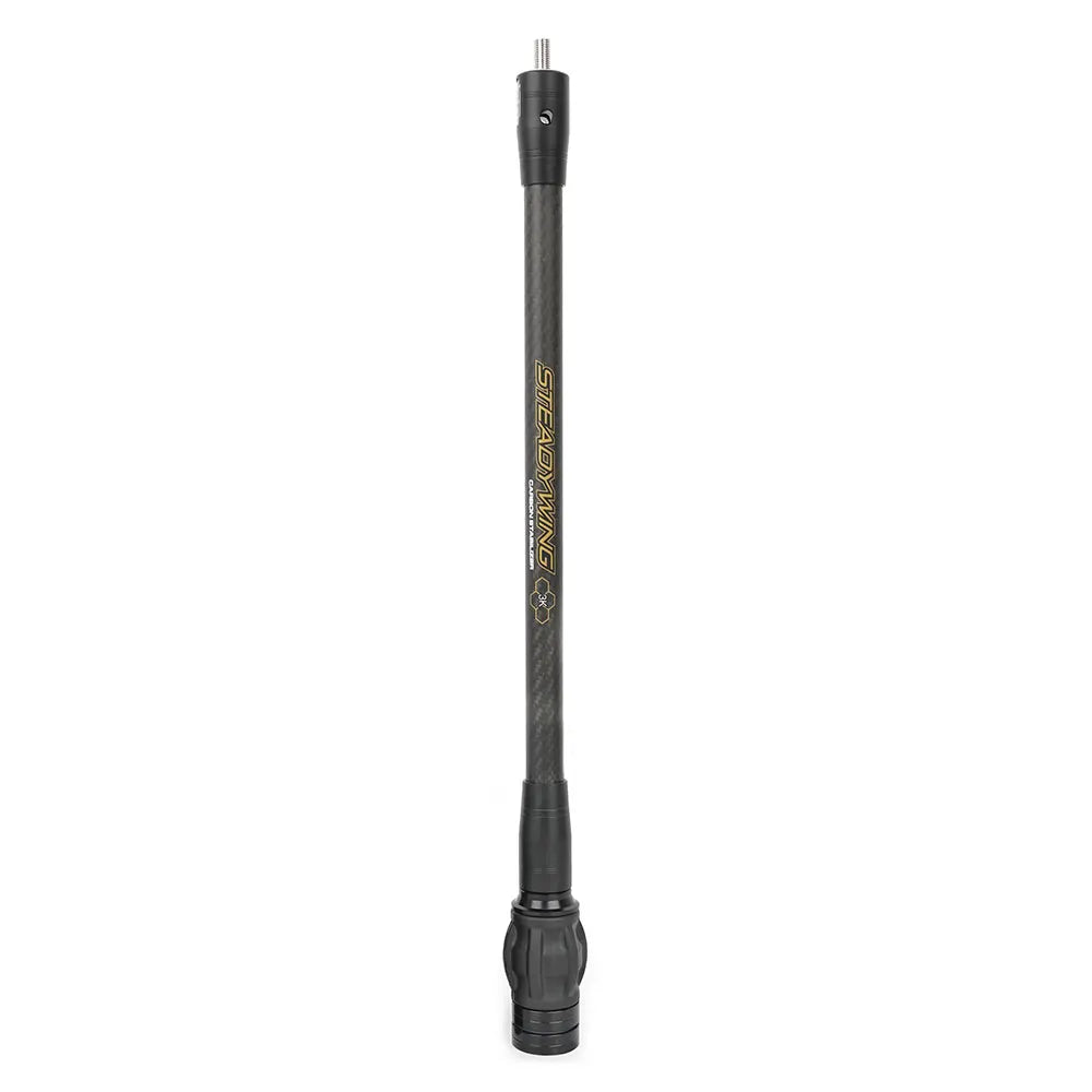 Archery Bow Stabilizer 3k Carbon Fibre 6/8/10/12/15 Inch Balance Rod Shock Absorber Damp Recurve Compound Bow Hunting Shooting