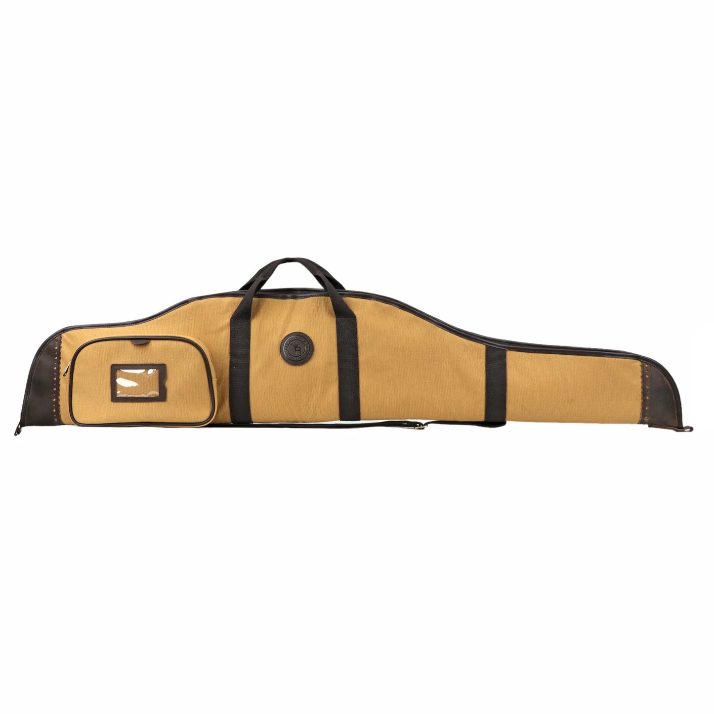 Tourbon Hunting Accessories Optical Sight Scoped Rifle Soft Case Slip Thick Soft Padded Canvas Gun Protective Bag with A Pocke
