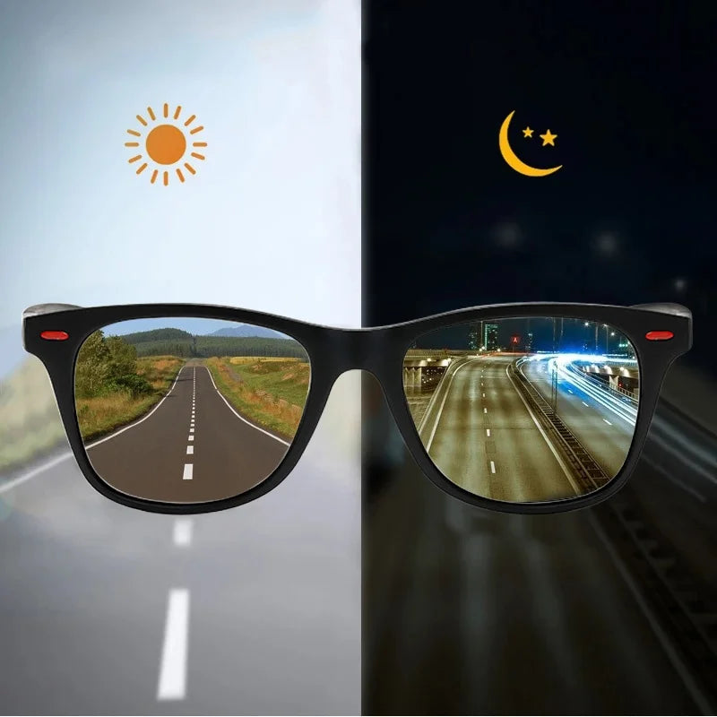 Night Vision Glasses PC Frame Polarized Sunglasses Men Outdoor Sport Sun Glasses Day Night Vision Driver Night Glasses Goggles*/