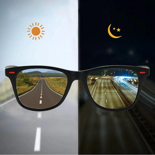 Night Vision Glasses PC Frame Polarized Sunglasses Men Outdoor Sport Sun Glasses Day Night Vision Driver Night Glasses Goggles*/