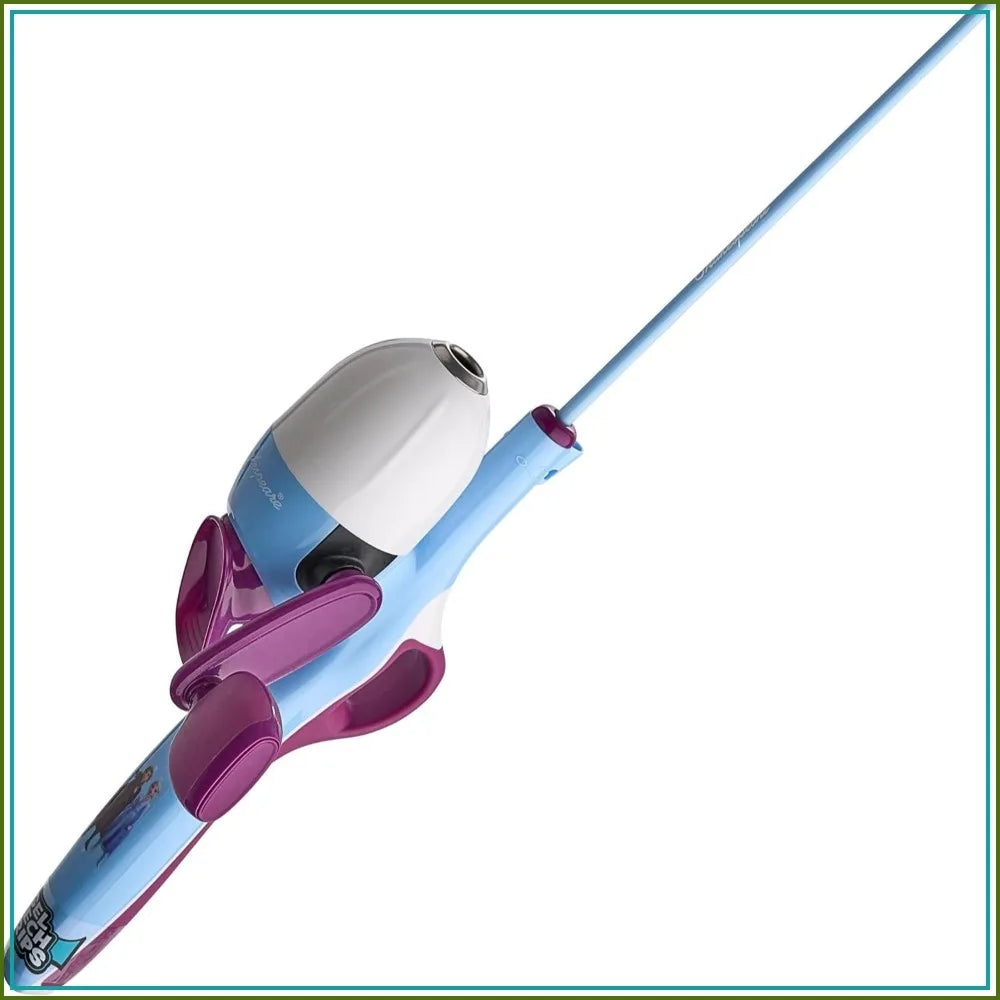 Youth Fishing Rod and Reel Combo with Safety Hook Keeper