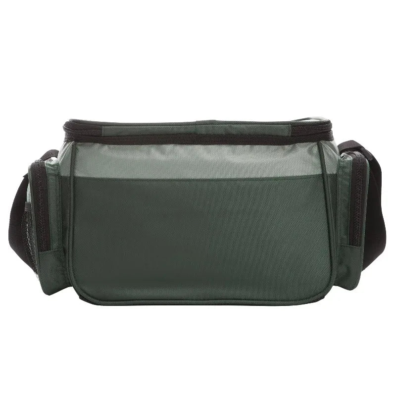 Soft-Sided Fishing Tackle Bag with 2 Medium Lure Boxes, Polyester
