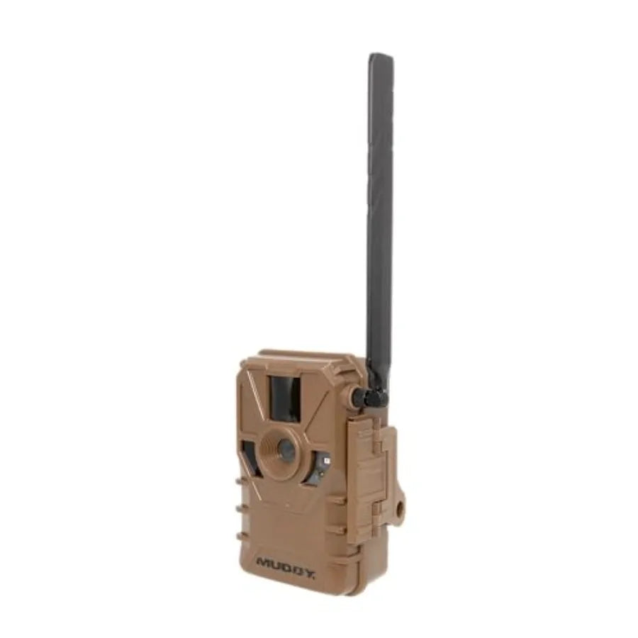 Cellular Trail Camera for wildlife monitoring, 16 MP resolution, black housing, ultra-fast 0.2s trigger speed and 120ft night v