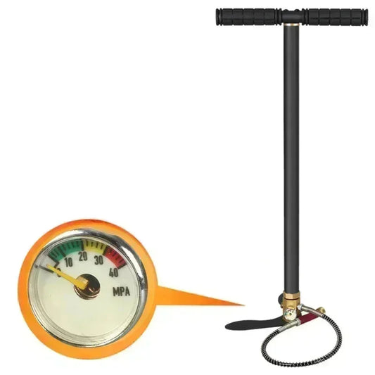 300bar 30mpa 4500psi 3 Stage Pump For Car Bicycle High Pressure Air Compressor Hunting Inflator HPA Tank Diving Inflator