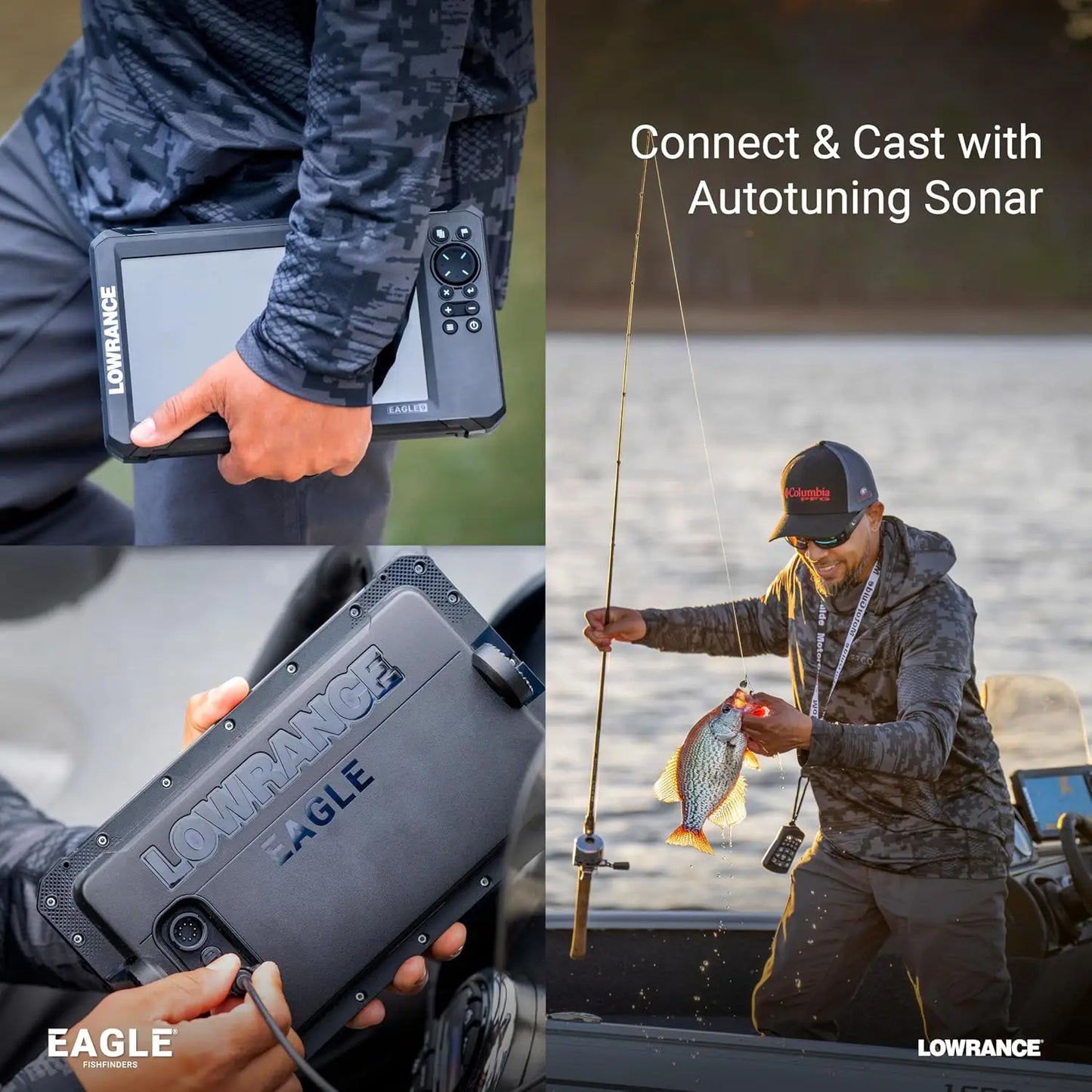 Lowrance Eagle Fish Finders with IPS Screen
