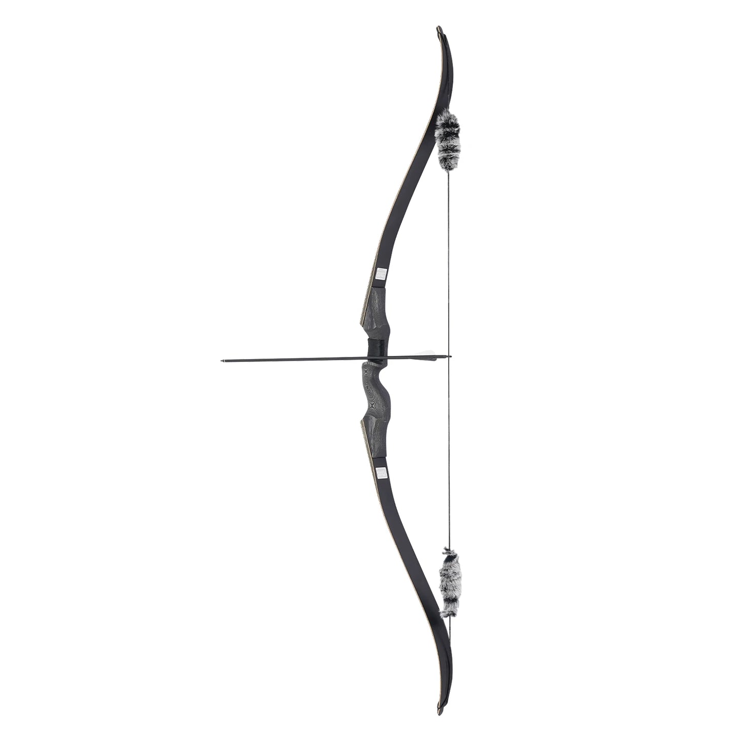 45lbs Black Takedown Recurve Bow, Wooden Recurve Bow Take-down Design, Recurve Bow Kit