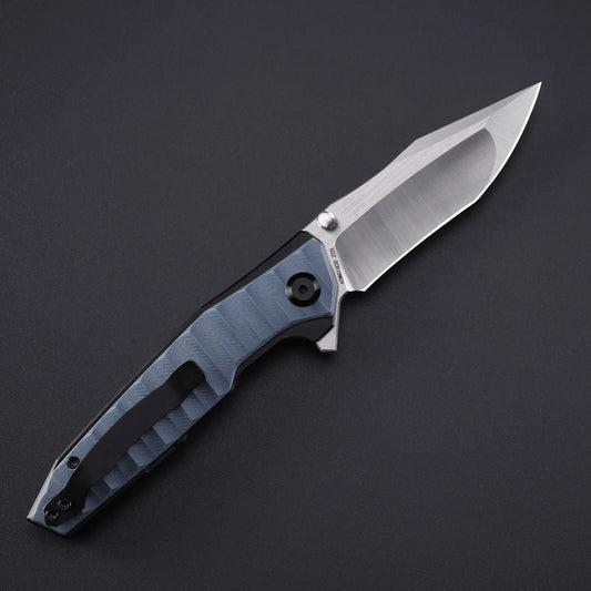 Tactical Folding Knife G10 Handle Tanto Blade Steel  Hunting Outdoor Survival Camping Pocket EDC Tool for Men
