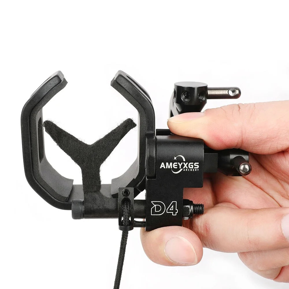 Compound Bow Drop Away Arrow Rest Rise Fall Adjustable Metal Right Hand for Outdoor Sports Hunting Target Training