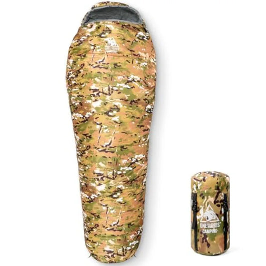 Light Patrol 4 Season Mummy Sleeping Bag 32°F Cold Weather Camping Bags for Camping Hiking Backpacking Survival Gear