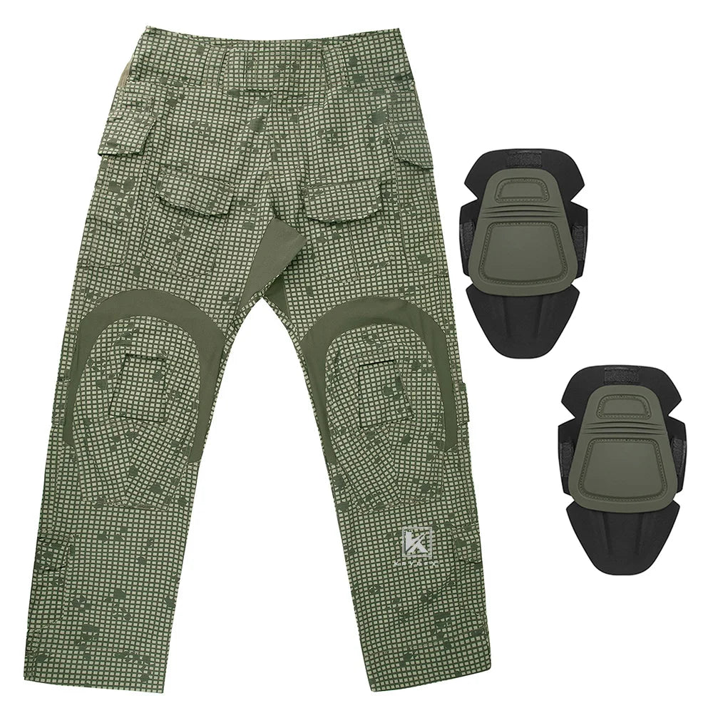 Tactical Combat Pants With Knee Pads For Hunting Outdoor Hiking Men Uniform Trousers Clothes