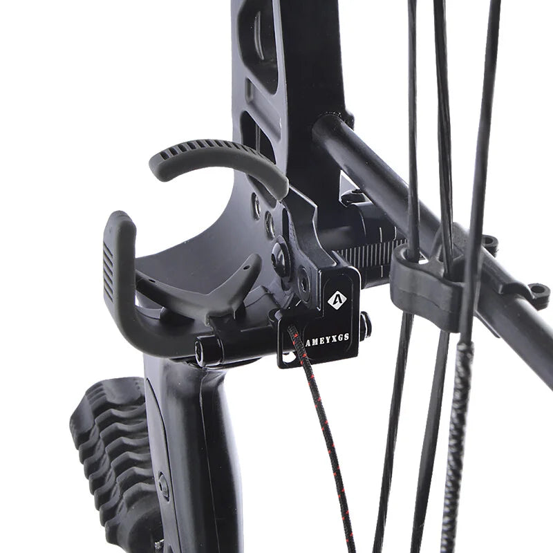Compound Bow Arrow Rest Heavy Duty Aluminum Alloy Fall Away Support Wearproof Stable for Daily Training Outdoor Hunting Shooting Accessories