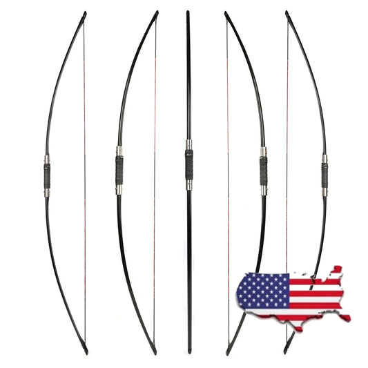 RH/LH Archery Takedown English Longbow Arrow Set 60/65/70Ibs 64.5'' Bow for Adults Hunting Shooting Target Outdoor Sport