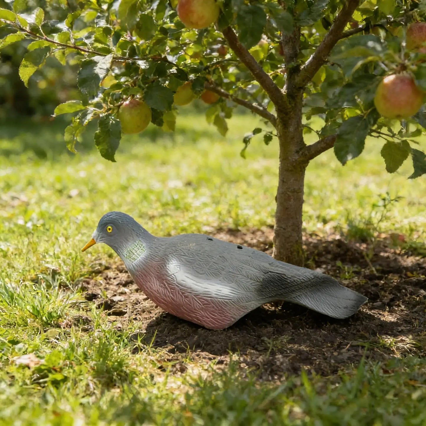 Outdoor Doves Decoy Realistic Pigeon Hunting Model Bird Scare Away Decor Multifunction for Yard Garden