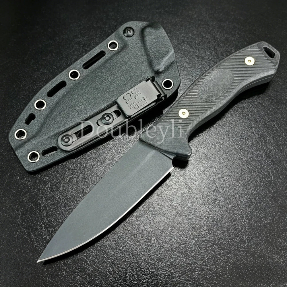 Hot-selling TF24 Outdoor Straight Knife with K Sheath Multi-functional EDC Tool Practical Rescue Knife Kitchen Knife Fruit Knife