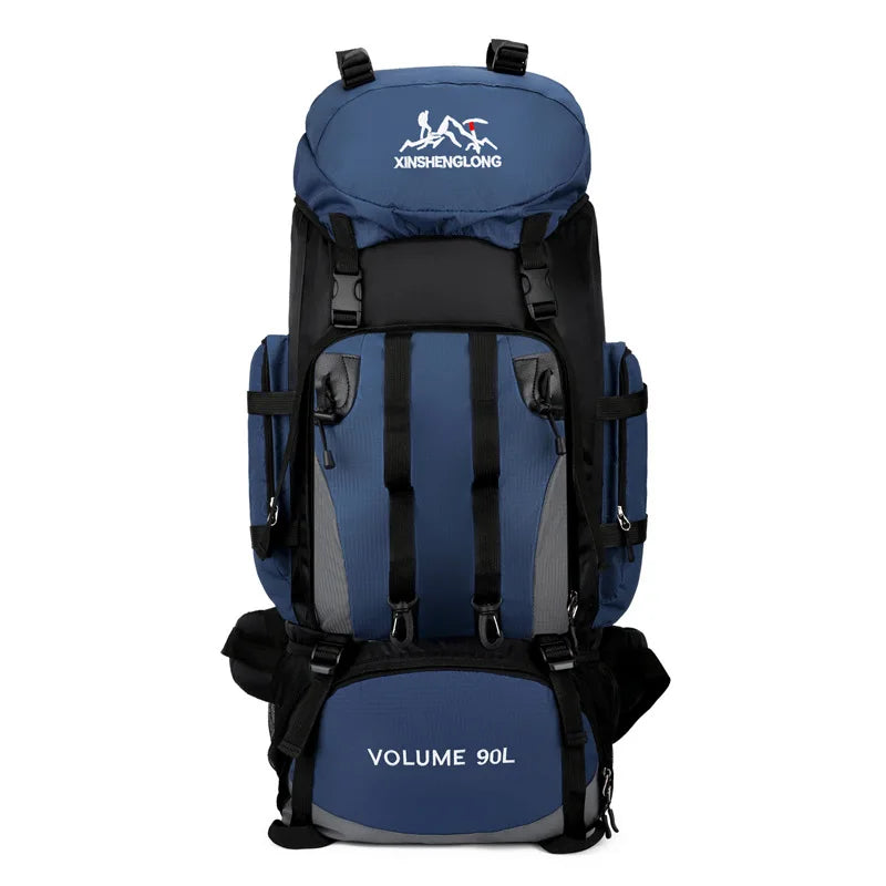 90L Waterproof Hiking Backpack Camping Rucksack Large Capacity Travel Outdoor Sports Bag for Trekking Backpacking and Adventure