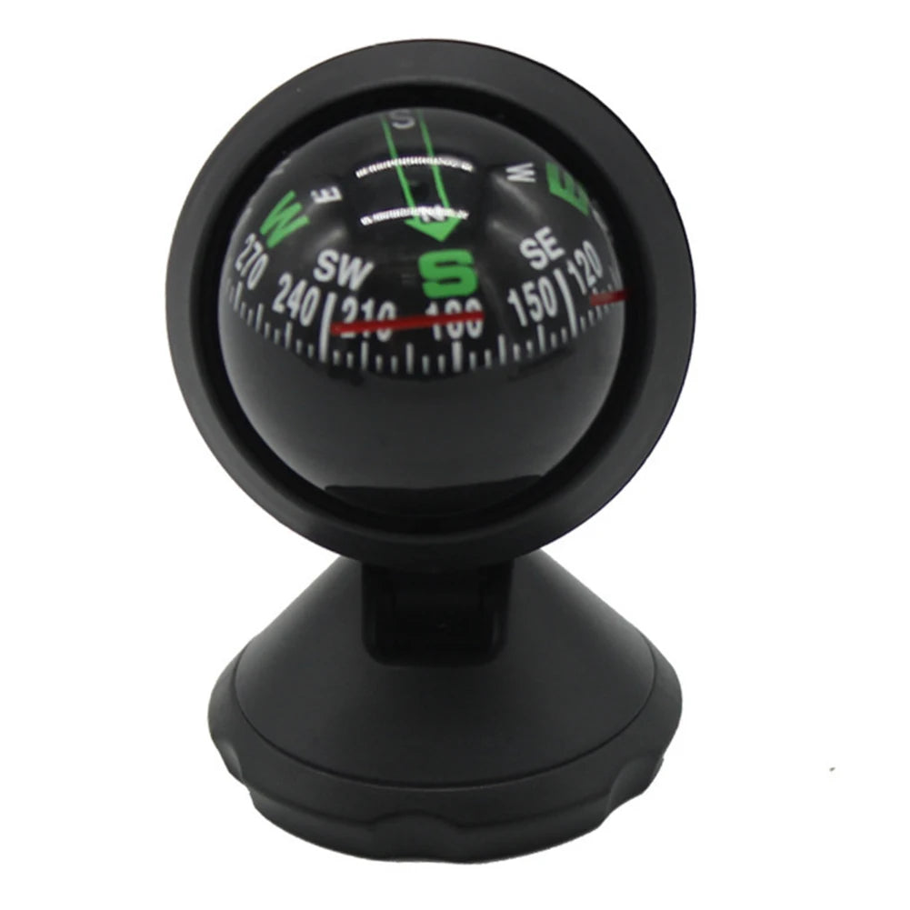 Delicate Car Compass Pocket Mini Ball Dash Dashboard Car Mount Navigation Compass  Outdoor Camping Hiking Equipment