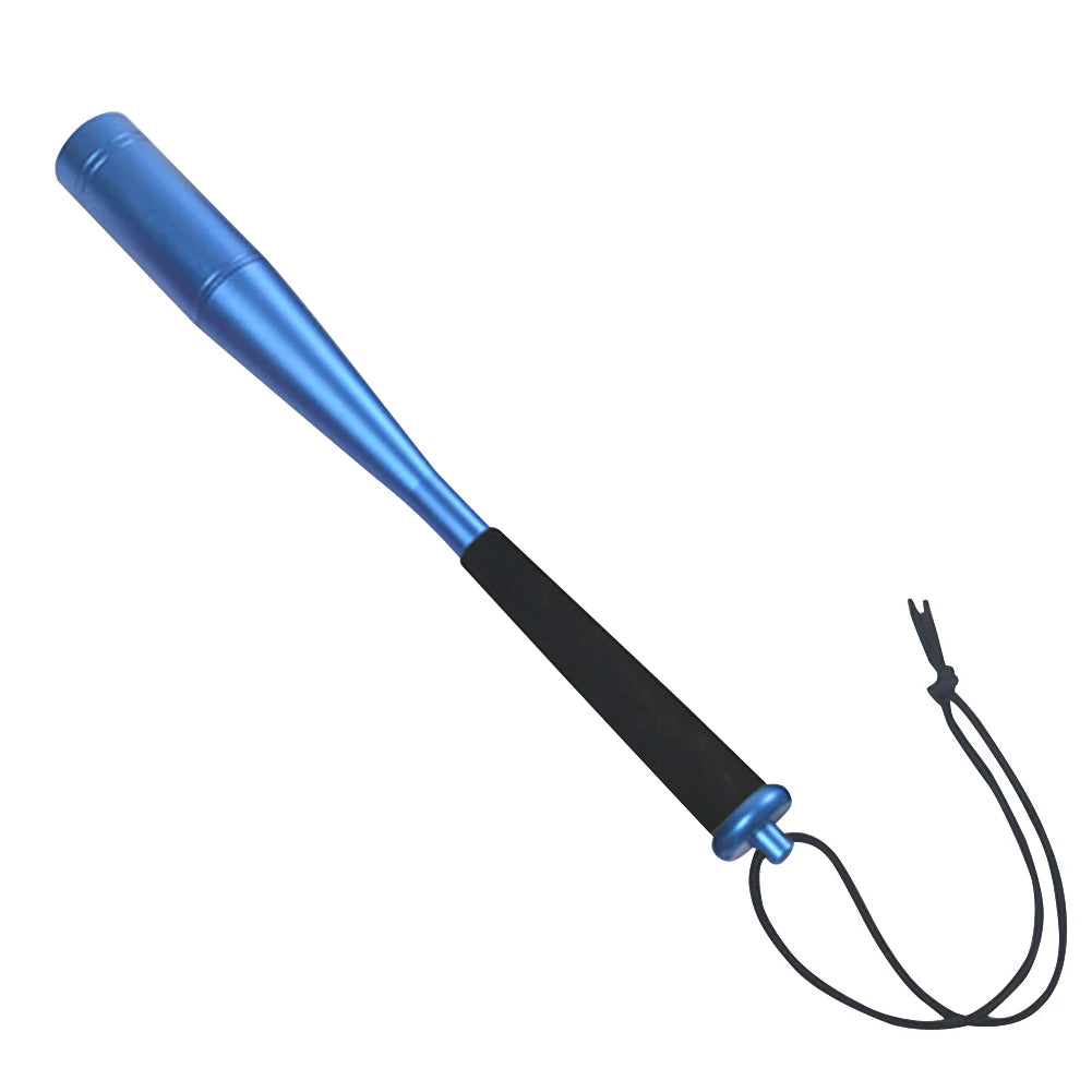 Fishing Bat with EVA Handle Beat Fish Rod 24.7cm Fly Fishing Priest Whacker Aluminum Alloy Fishing Tackle