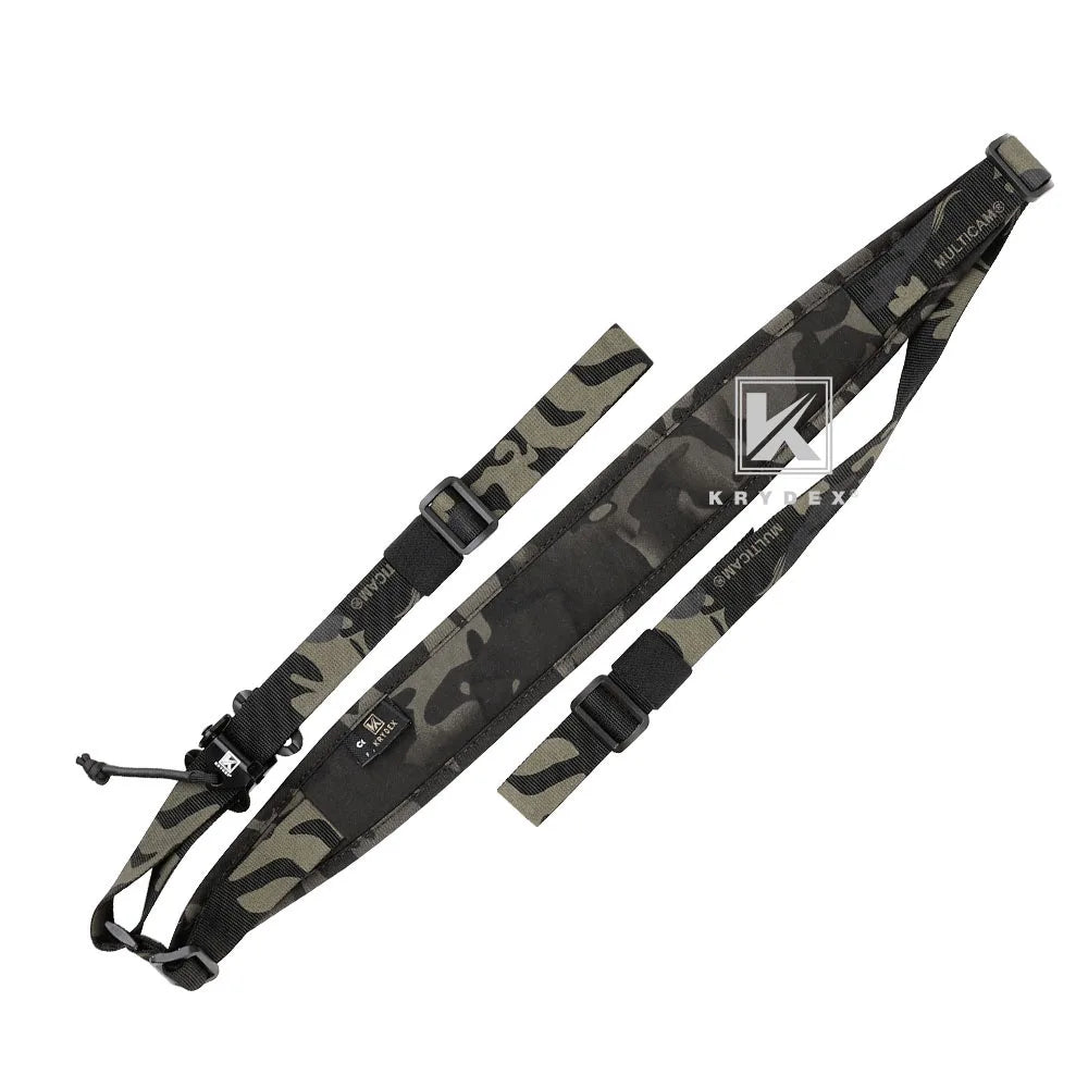 Tactical 2 Point Shoulder Strap 2.25" Paded Modular Rifle Sling Slingster Adjustable Combat Hunting Accessories