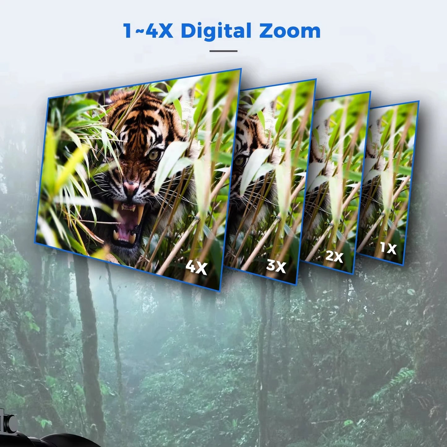 GOYOJO GNG2K Night Vision Monocular Goggles 2688x1520 60Hz Refresh 940nm Wifi infrared digital trail camera for Tactical/Hunting