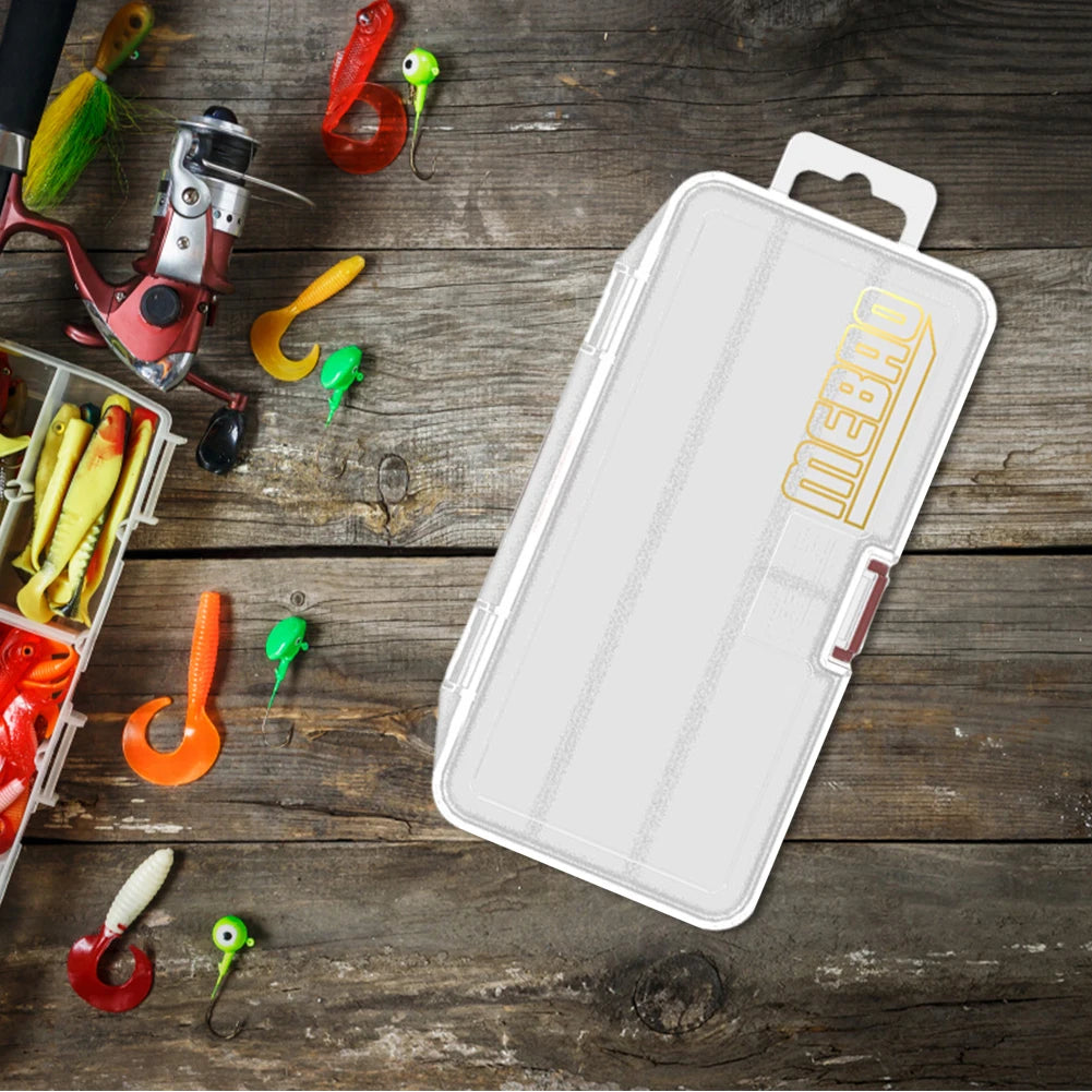 Fishing Tackle Box with Removable Dividers Fishing Tackle Storage Trays Portable Accessories Box for Fishing