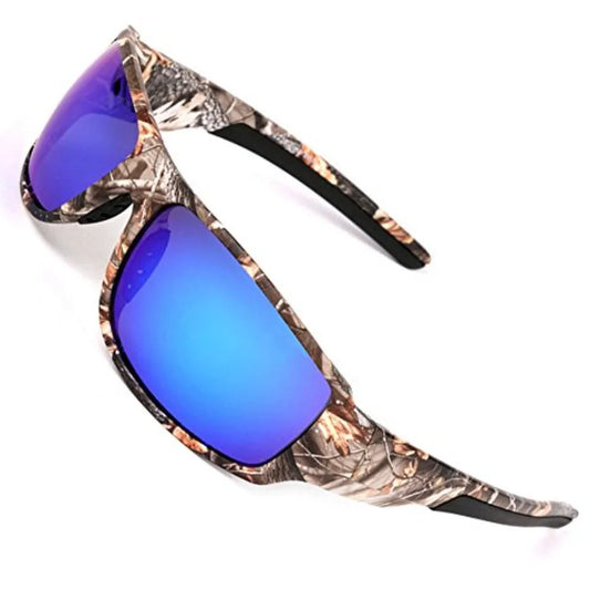 Polarized Outdoor Sports Sunglasses Tr90 Camo Frame for Men Women Driving Fishing Hunting Reduce Glare