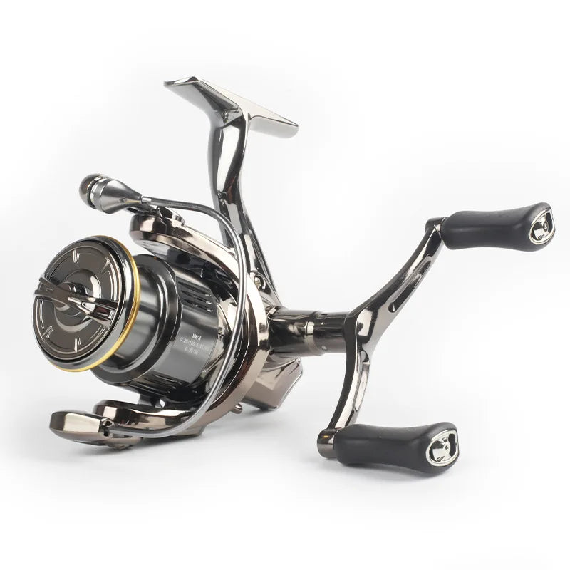 Small Golf Spinning Wheel Far Throw Luya Wheel Oblique Mouth Shallow Cup Micro Object All Metal Fishing Wheel