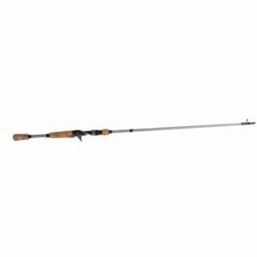 OTX Baitcast Fishing Rod for freshwater bass fishing, graphite composite blank, matte black finish, ultra-sensitive tip and erg