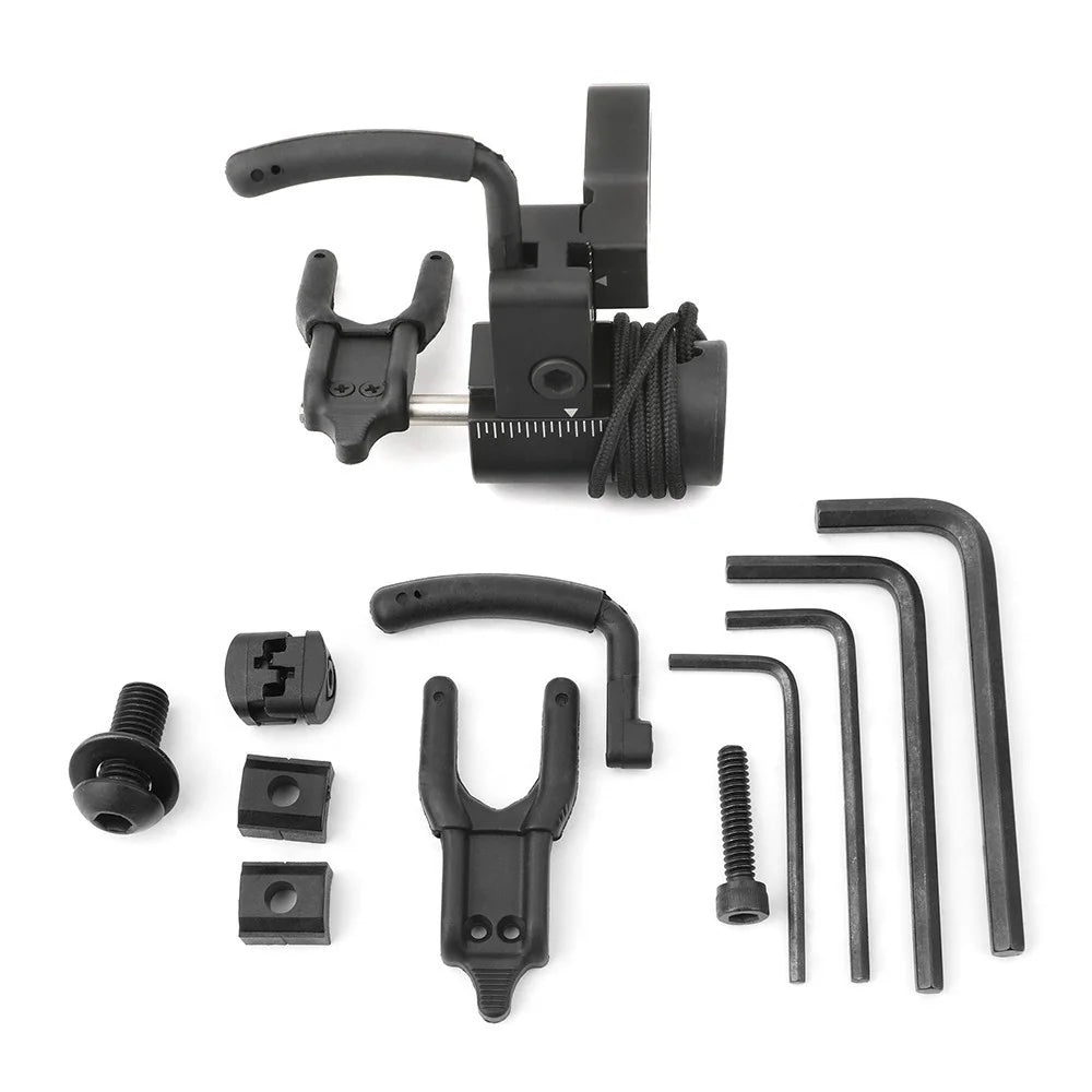 Compound Bow Arrow Rest  Adjustable Aluminium Alloy for Target Practice Durable Right-Hand Archery Shooting Accessories