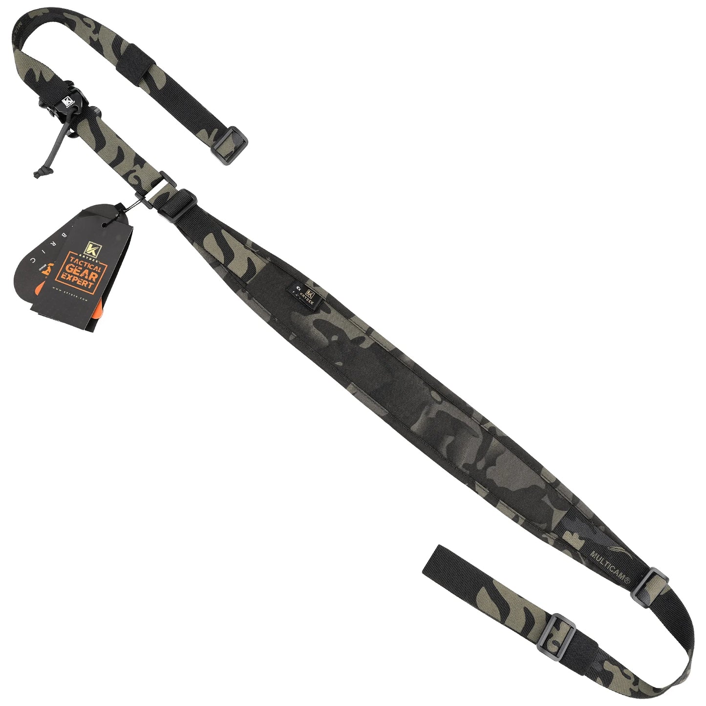 Tactical 2 Point Shoulder Strap 2.25" Paded Modular Rifle Sling Slingster Adjustable Combat Hunting Accessories