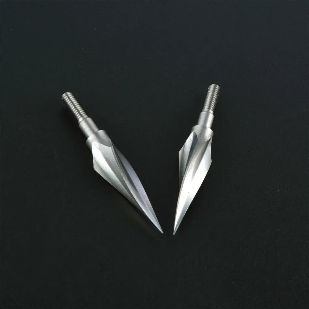 12X Traditional Broadhead 150Grain Arrowhead Tip Point Archery Arrow Bow Hunting 12pcs arrowheads Screw In Point Bow Hunting