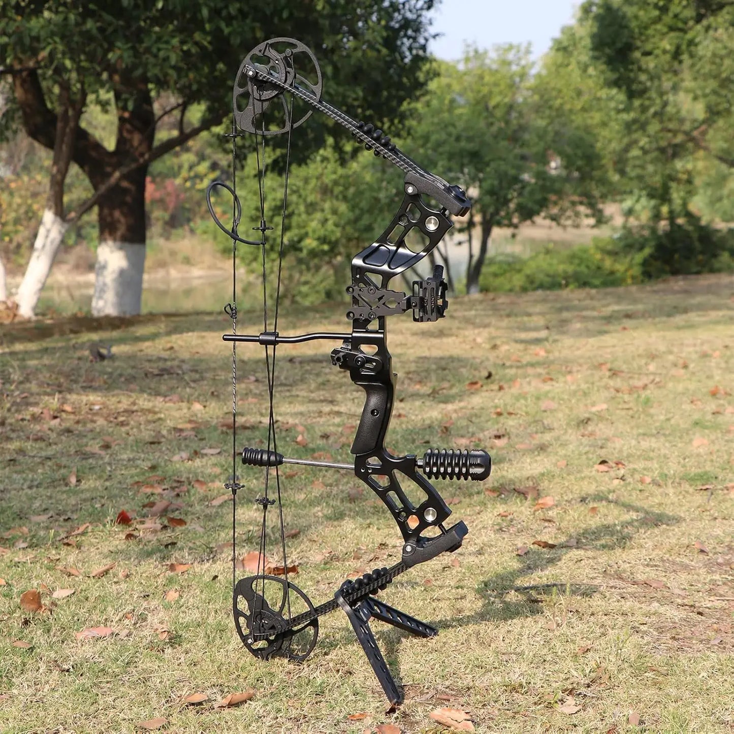 Compound Bow and Arrow for Adult and Beginner, Hunting Bow Archery Set, Right Hand, 30-70 Lbs Draw Weight, 23.5\\u201d-31\\u201d