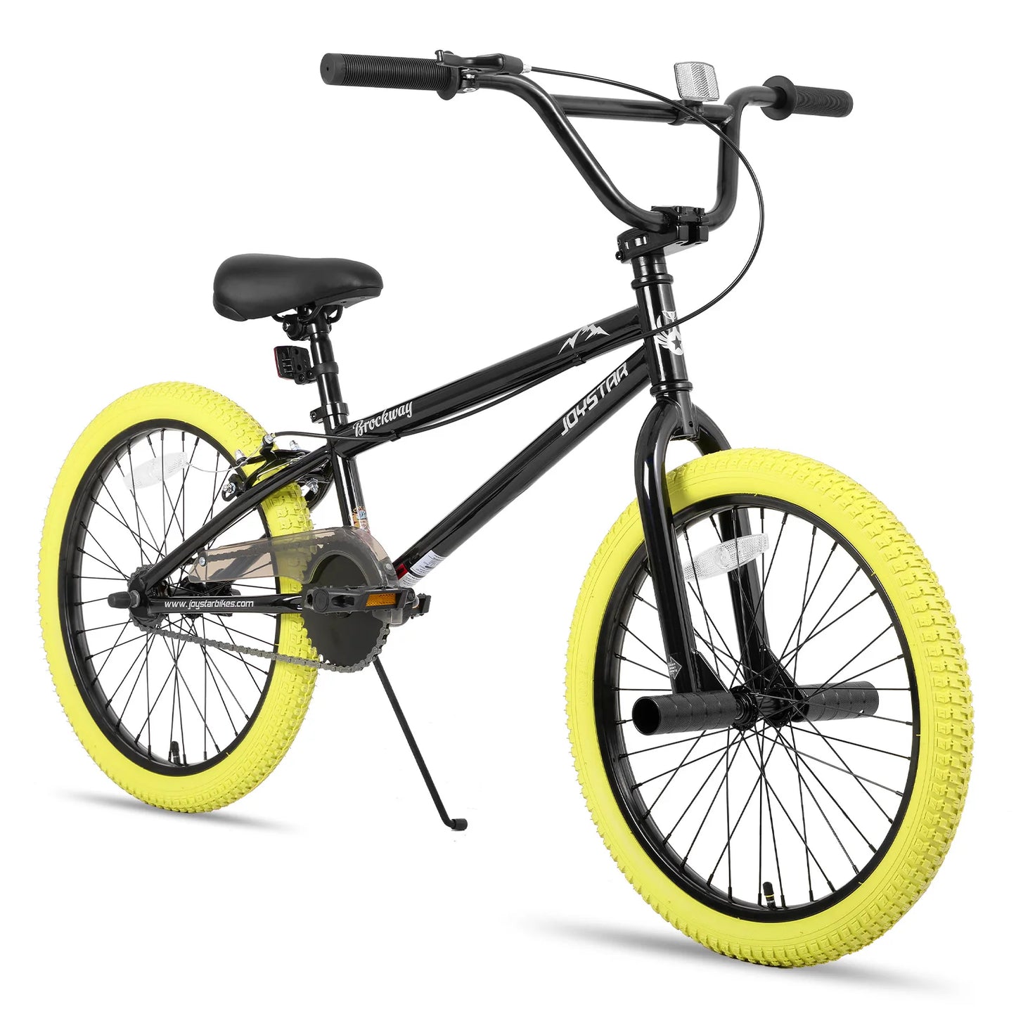 JOYSTAR Brockway Freestyle Kids BMX Bike 20" 24" Unisex Beginner Bicycles with 2 Pegs Multiple Colors for 6-12 Years Old