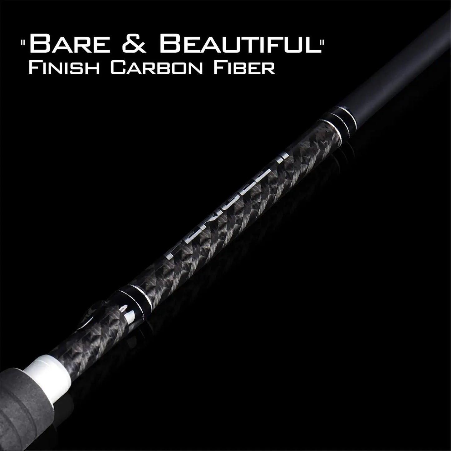 Perigee II Spinning & Casting Fishing Rods, Fuji O-Ring Line Guides, 24 Ton Carbon Fiber Casting and