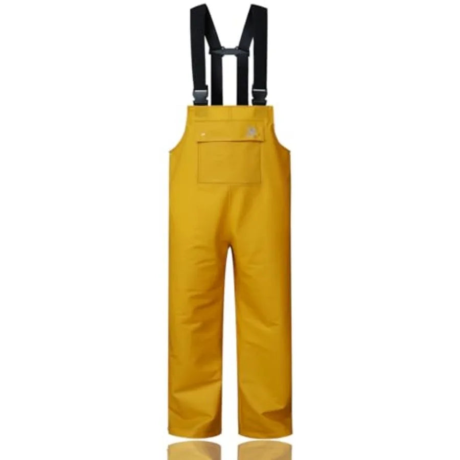 RainRider Rain Pants for Men Women Waterproof Rain Gear Bib Overalls Trousers for Fishing Hunting