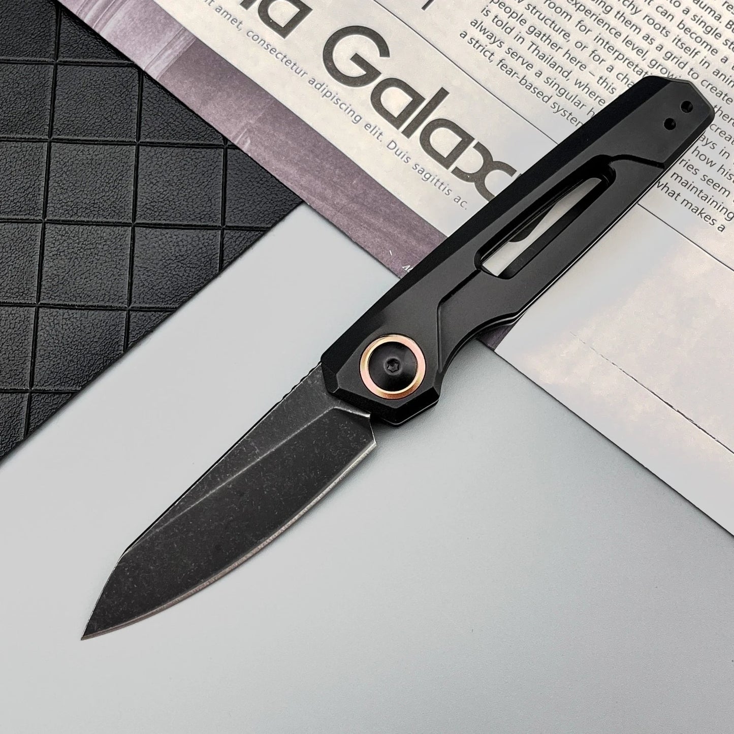 KS7550 Outdoor Multi-purpose Portable Folding Knife Practical Fishing Camping Forest Adventure  Cutting Tool Field Pocket Knife