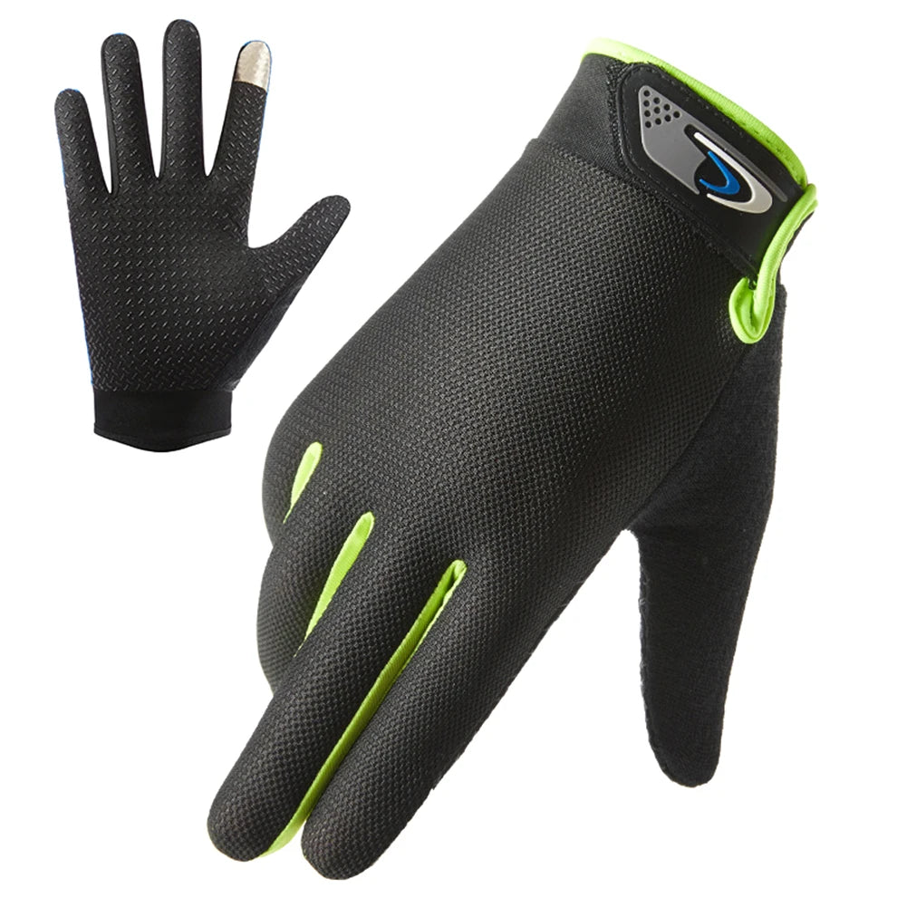 Full Finger Fishing Gloves Summer Men Women's Fishing Gloves Long Mtb Touchscreen Breathable Fishing Accessories