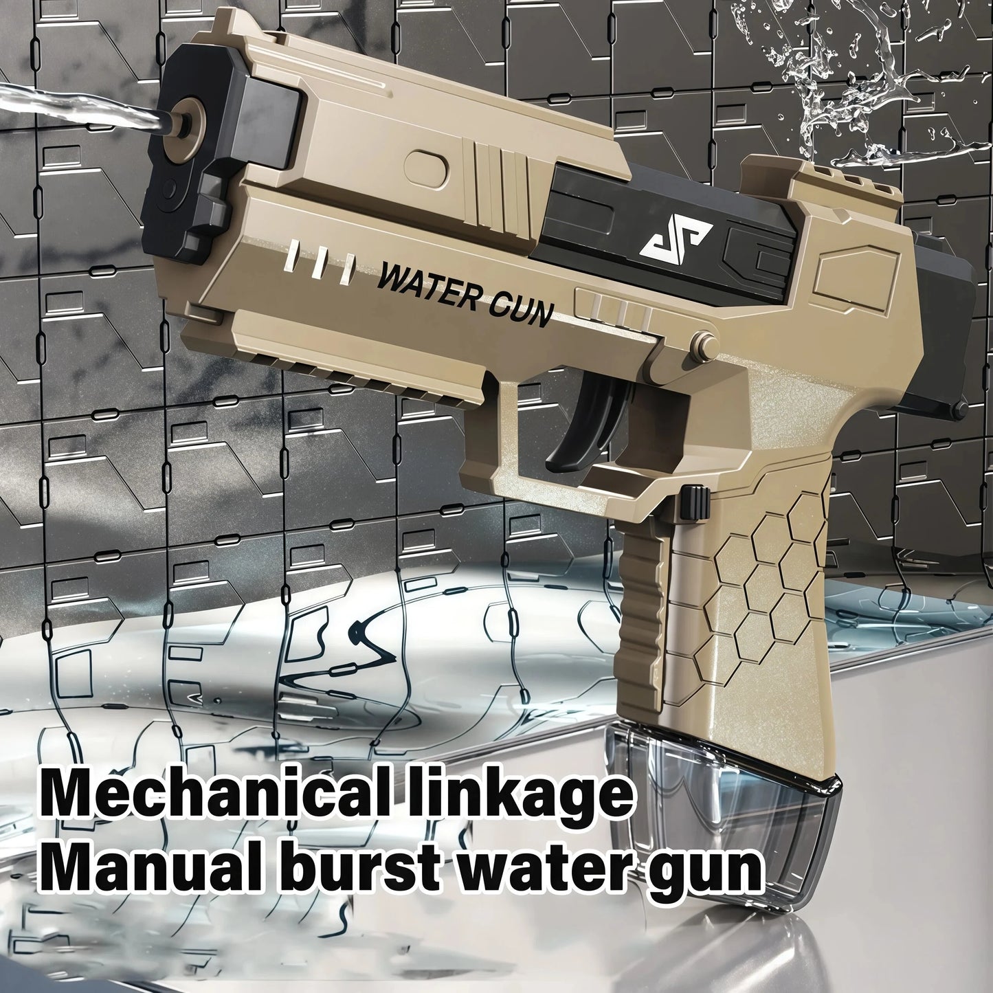 Electric Water Gun, Automatic Squirt Guns with Long Range with Large Capacity,  Water Blasters for Outdoor Summer