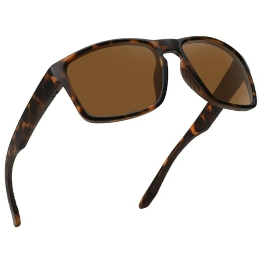 Sports Polarized Sunglasses for Men Women UV Protection Unbreakable Driving Running Fishing Hiking Sun Glasses